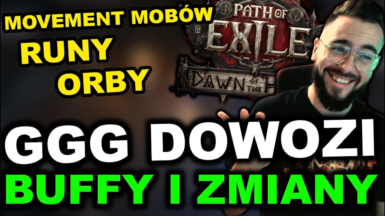 Kolejne BUFFY! WIĘCEJ ORB&Oacute;W, Runy dla Broni maga, Szybkość Mob&oacute;w w Path of Exile 2: Dawn of the Hunt