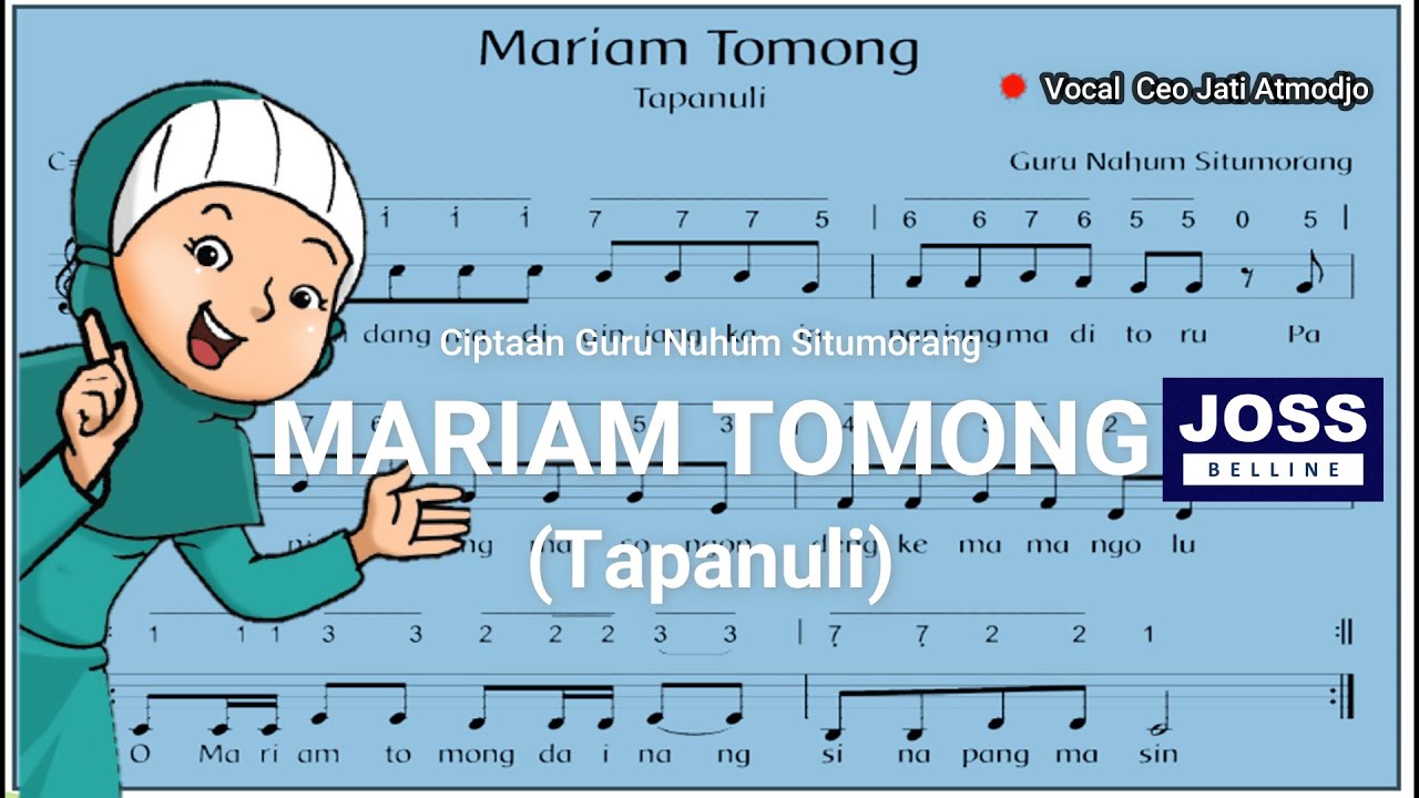 Lagu Mariam Tomong (Tapanuli - Sumatera Utara) + Lirik