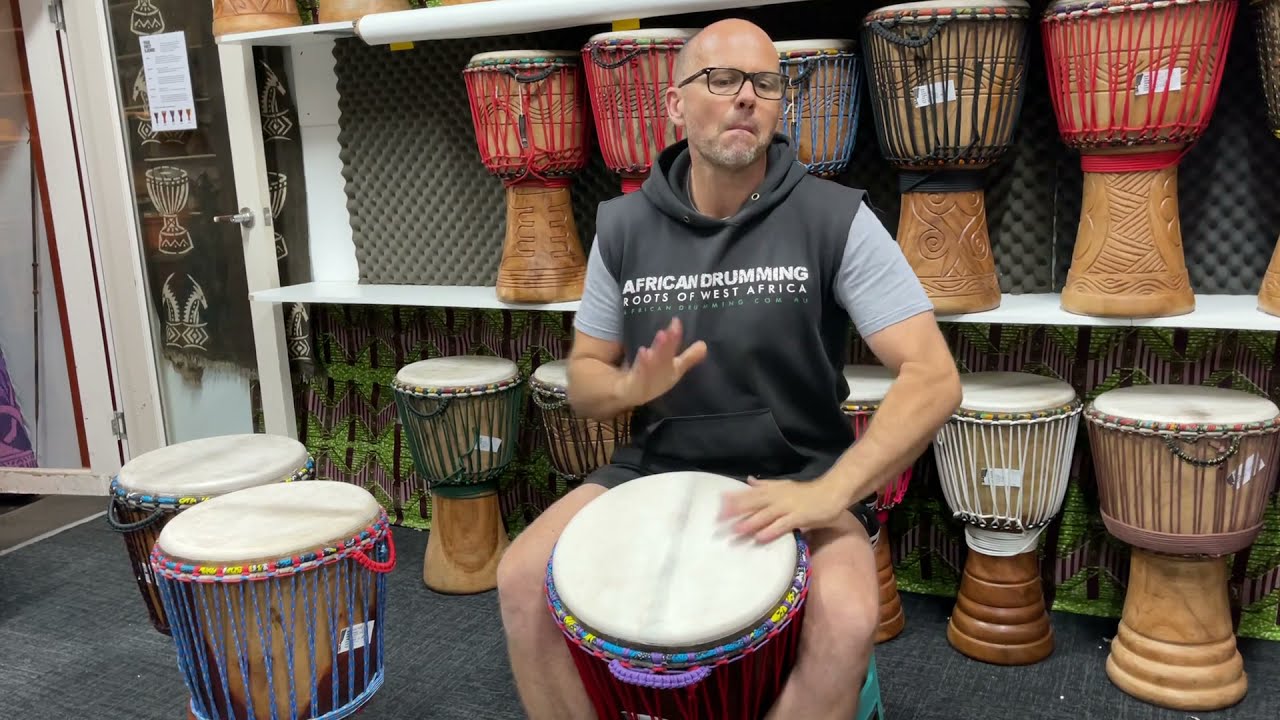 Master Series Djembe Demonstration - G Unit, Promoetheus, and Kallista