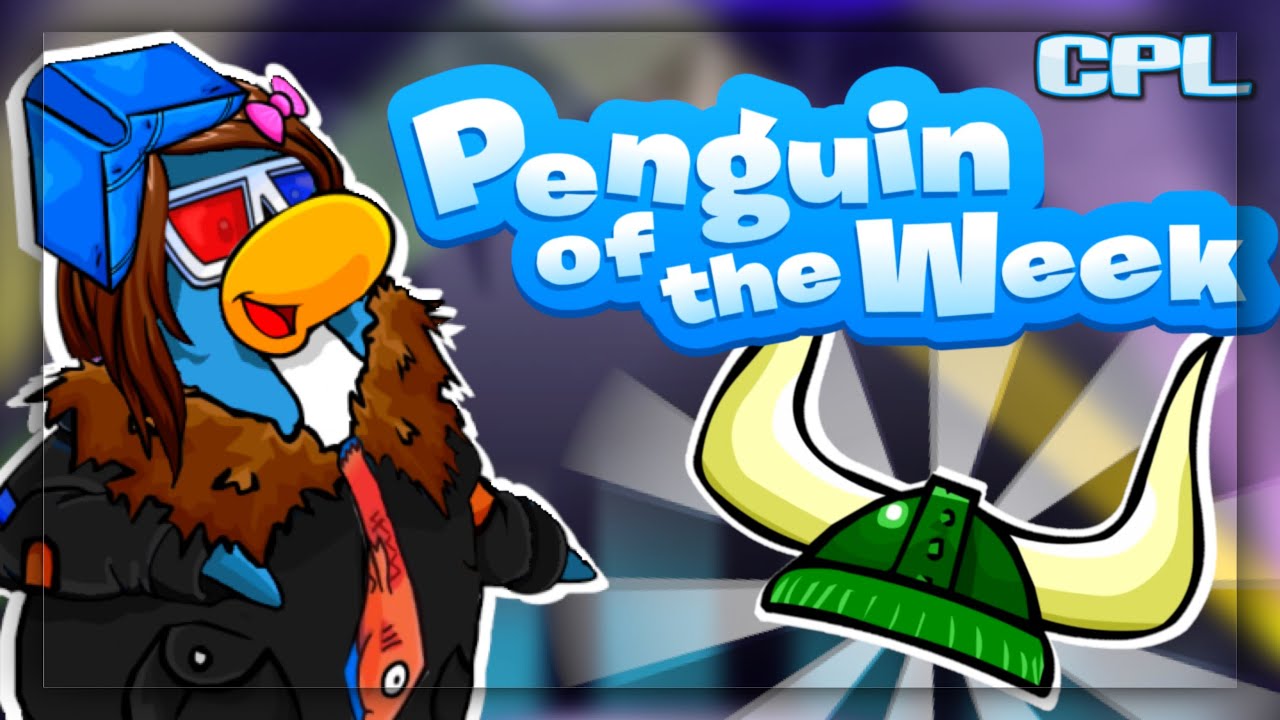 I won Penguin of the Week on Club Penguin Legacy! | Ft A Huge Fashion Show!