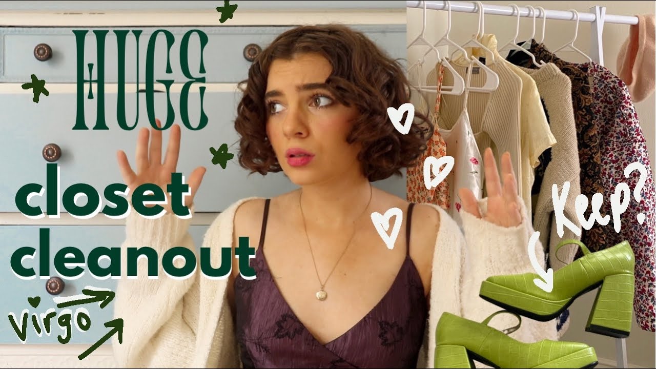 my EPIC closet cleanout (BIG VIRGO ENERGY)