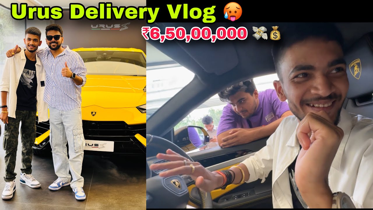 First Lamborghini Urus Of North India Worth ₹6.5 Crores 🔥
