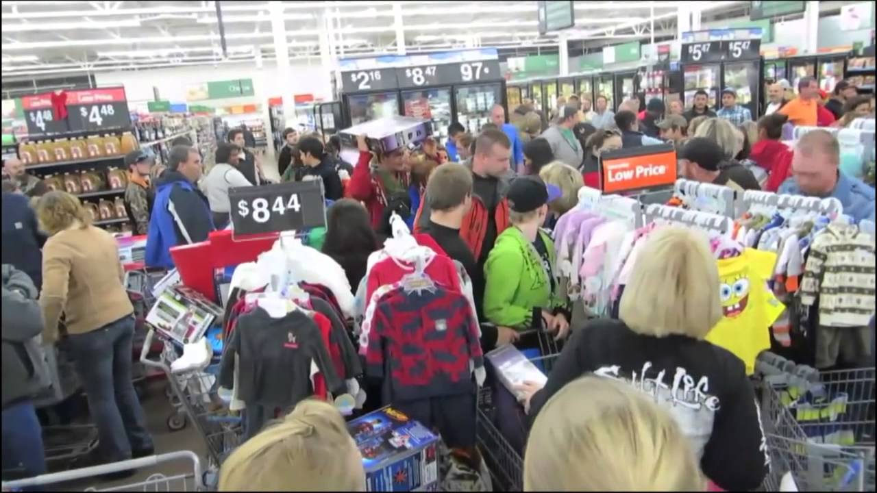 Black Friday Total Disaster, Chaos at Walmart