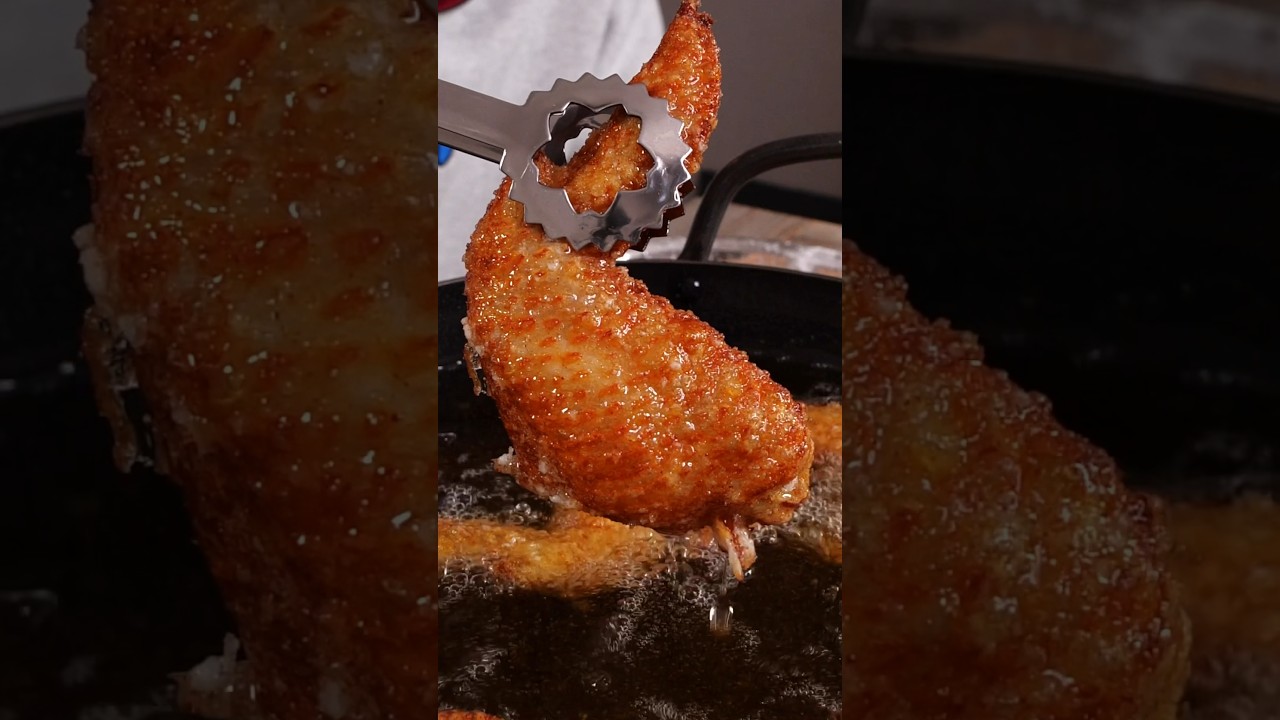 fried chicken wings 🐓 #food