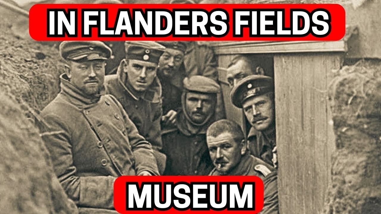Exploring In Flanders Field Museum and Cloth Hall belfry