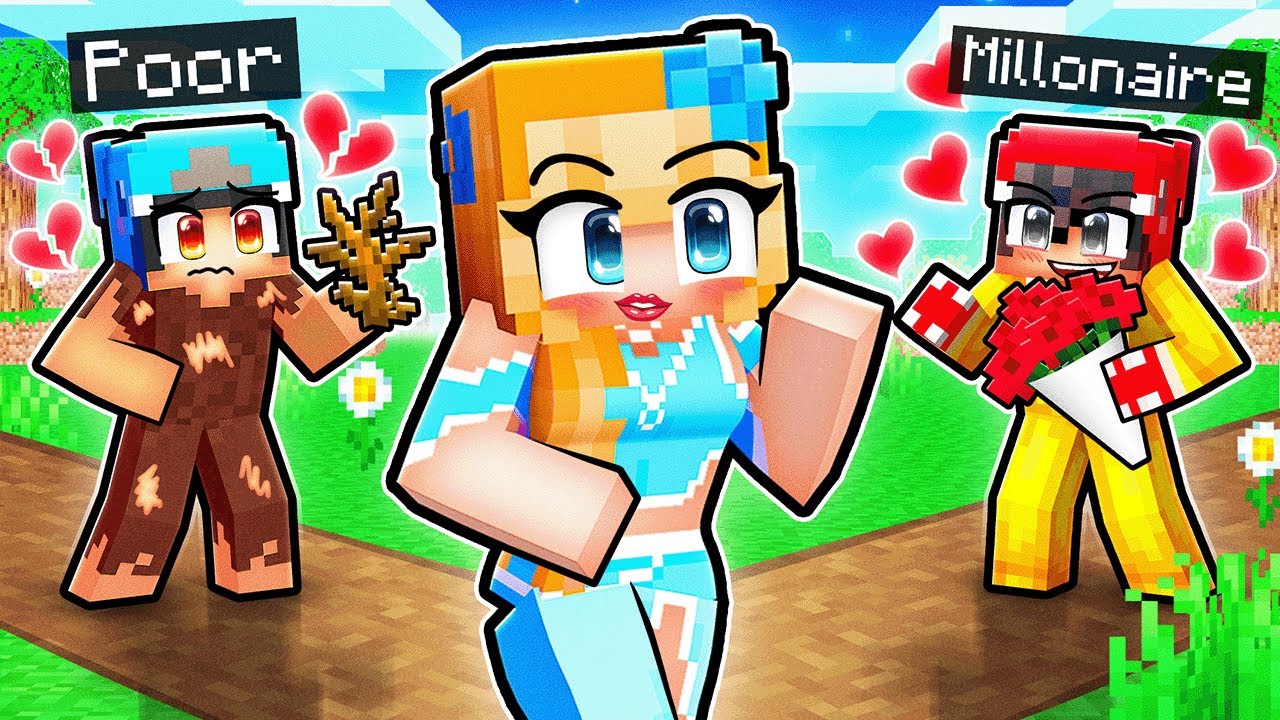 The POOR BOY or the MILLIONAIRE in Minecraft