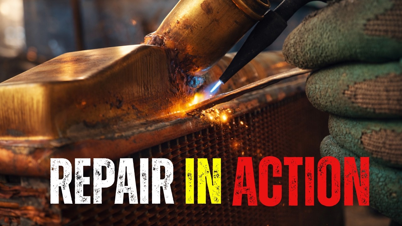 Handmade Radiator Manufacturing | Hammering, Welding & Soldering Process