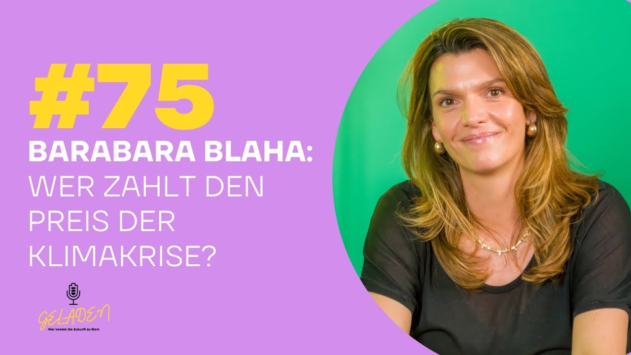 #75 Barbara Blaha: Wer zahlt den Preis der Klimakrise?