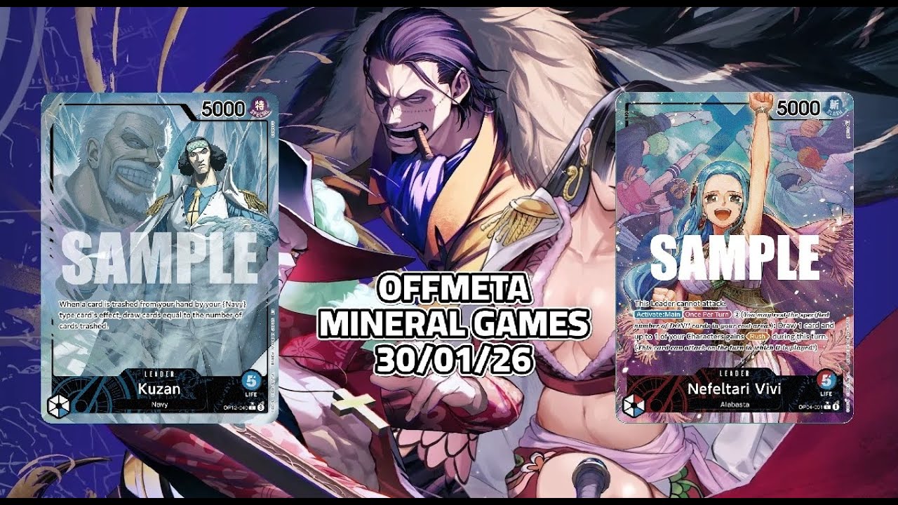 Kuzan (OP12) VS Vivi (OP04) | LGS Semanal OFFMETA | 30/01/26