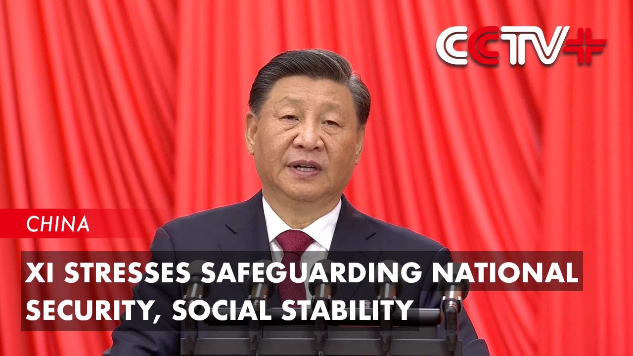 Xi Stresses Safeguarding National Security, Social Stability