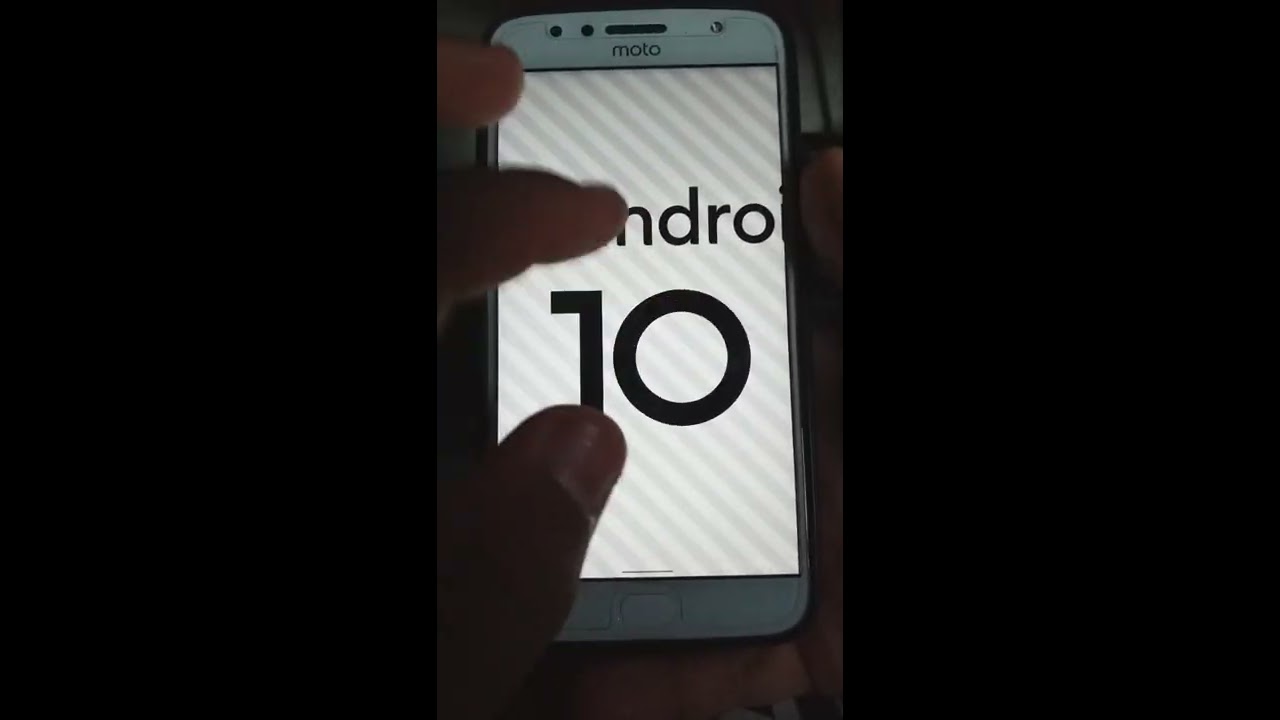Como instalar android 10 moto g5s plus