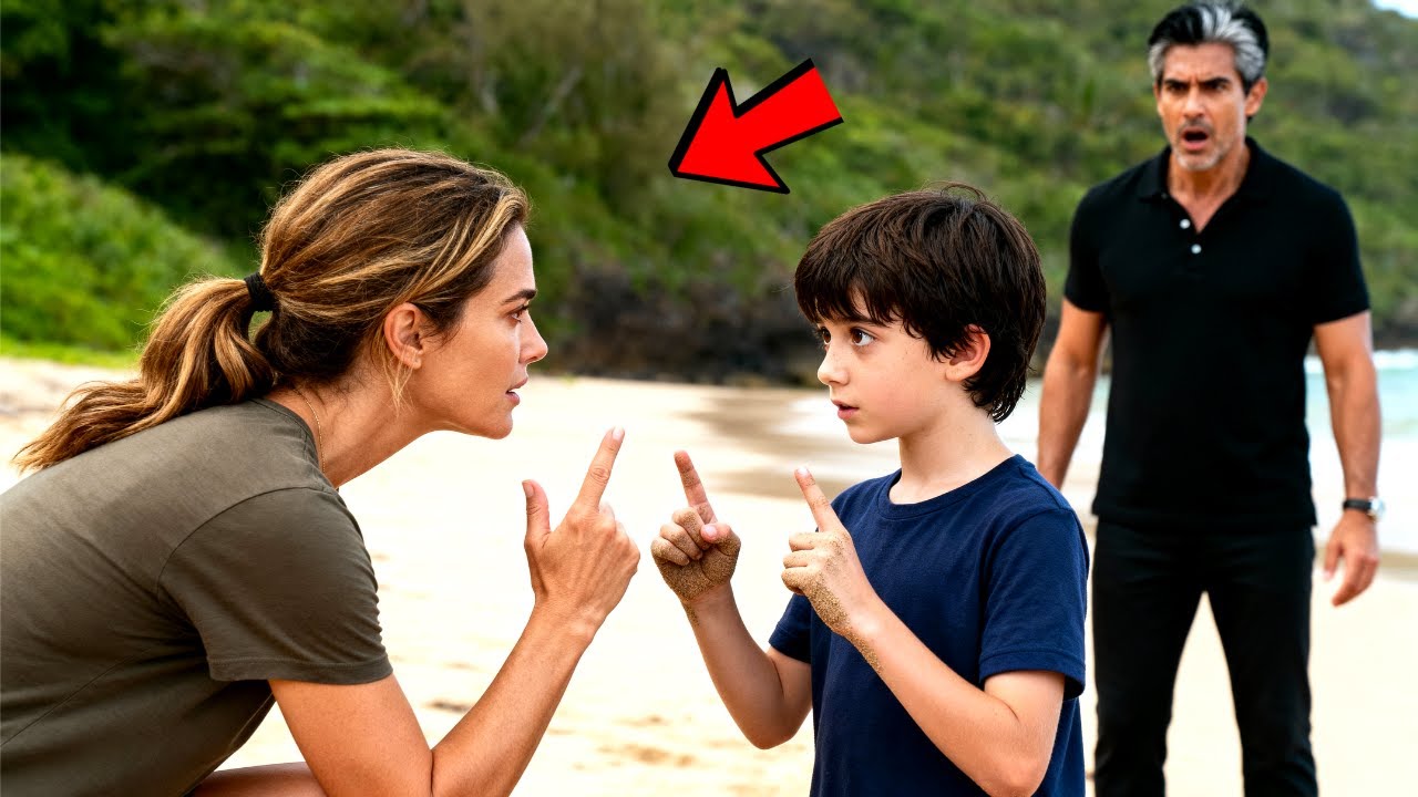 Mafia Boss Took His Mute Son To The Beach, Shocked When A Single Mom Spoke To Her In Sign Language