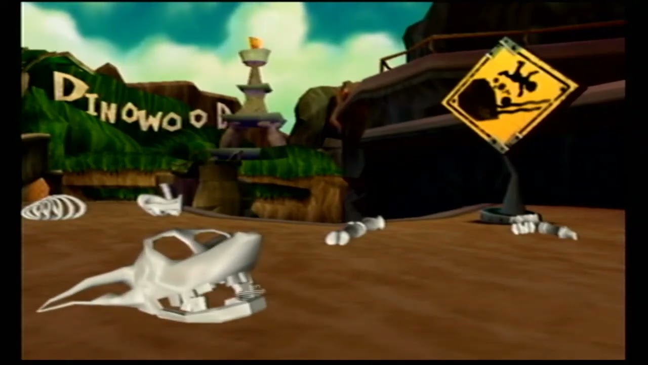 Crash Tag Team Racing Adventure Part 4 - Tyrannosaurus Wrecks 1/2 + All Tier and Weapon Missions