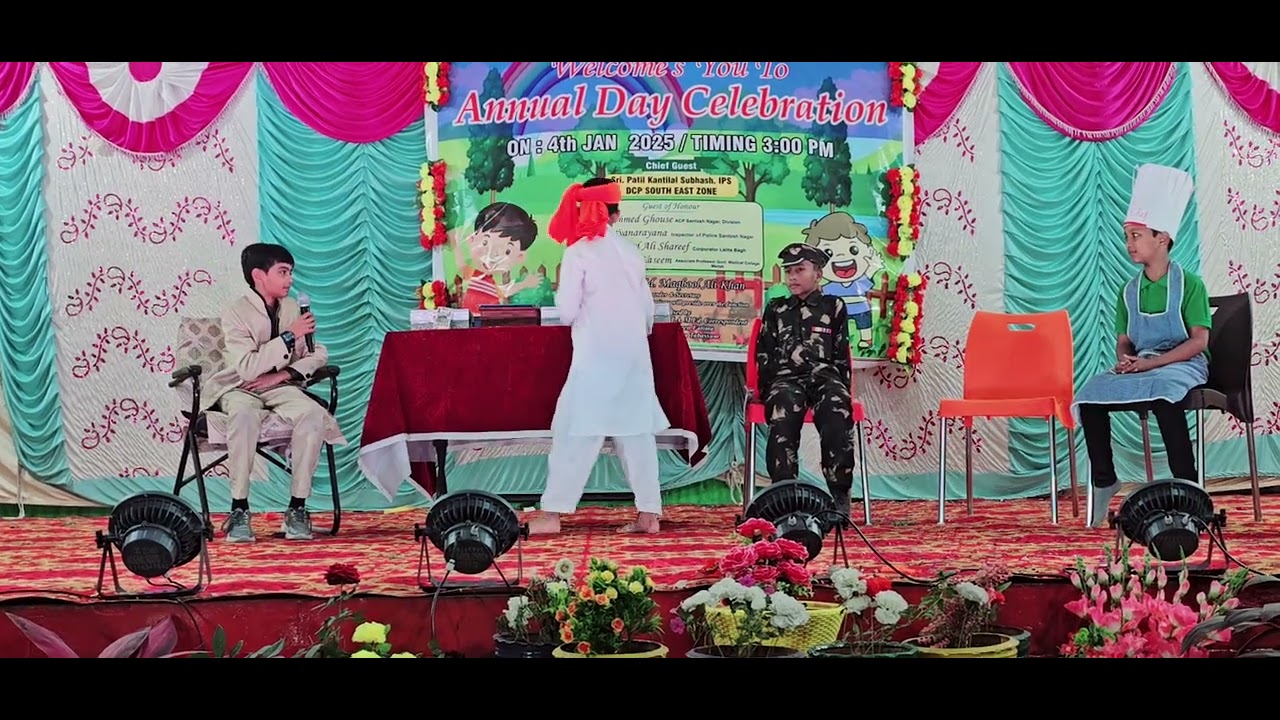 UNIQUE HIGH SCHOOL ( Edi Bazar ) Annual Day Celebration, The Rich Man and The Poor Boy Drama