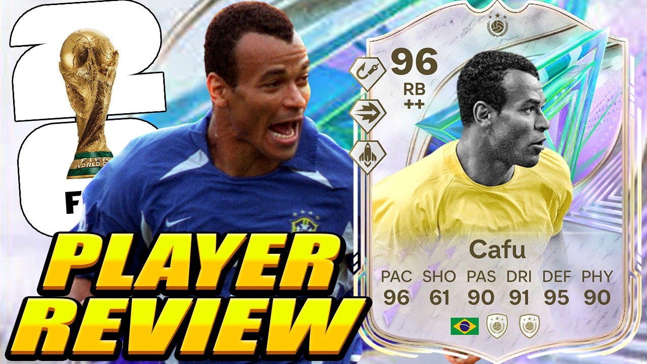 Он КОНТРОЛИРУЕТ ВСЕ ПОЛЕ&hellip; 🛡️⚡🇧🇷 Обзор карты Cafu 96 Greats Of The Game! Обзор игрока Cafu 96 GOTG...