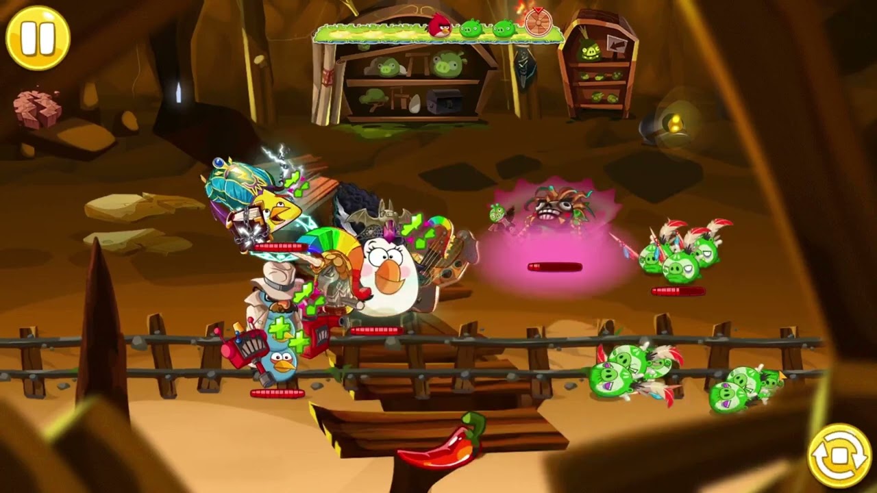 Angry Birds Epic RPG in 2025 | All waves in cave 17 (P1)