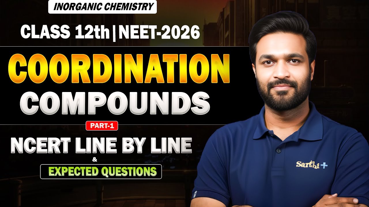 Coordination Compounds Part-1 |NCERT Deep Dive & Expected Questions |NEET-2026