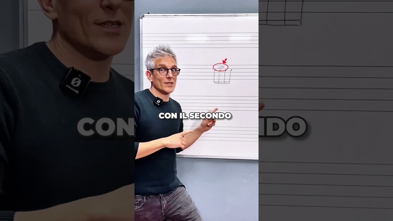 Esercizio per familiarizzare con una #quartina di #sedicesimi #teoria #solfeggio 🎶❤️&zwj;🔥