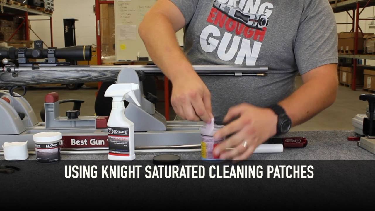 Muzzleloaders By Knight Rifles - Cleaning The Muzzleloader Barrel and Breech Plug