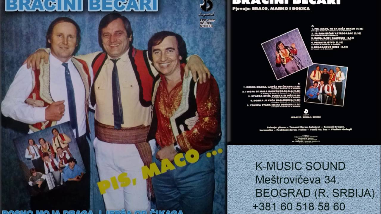 Bracini Becari - Vojska stara ide da odmara - (Audio 1985)