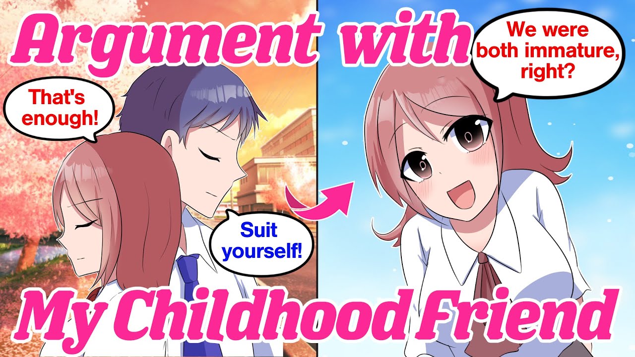 【Manga】Argued with my beautiful childhood friend who I like→Years later, I got a chance to confess..