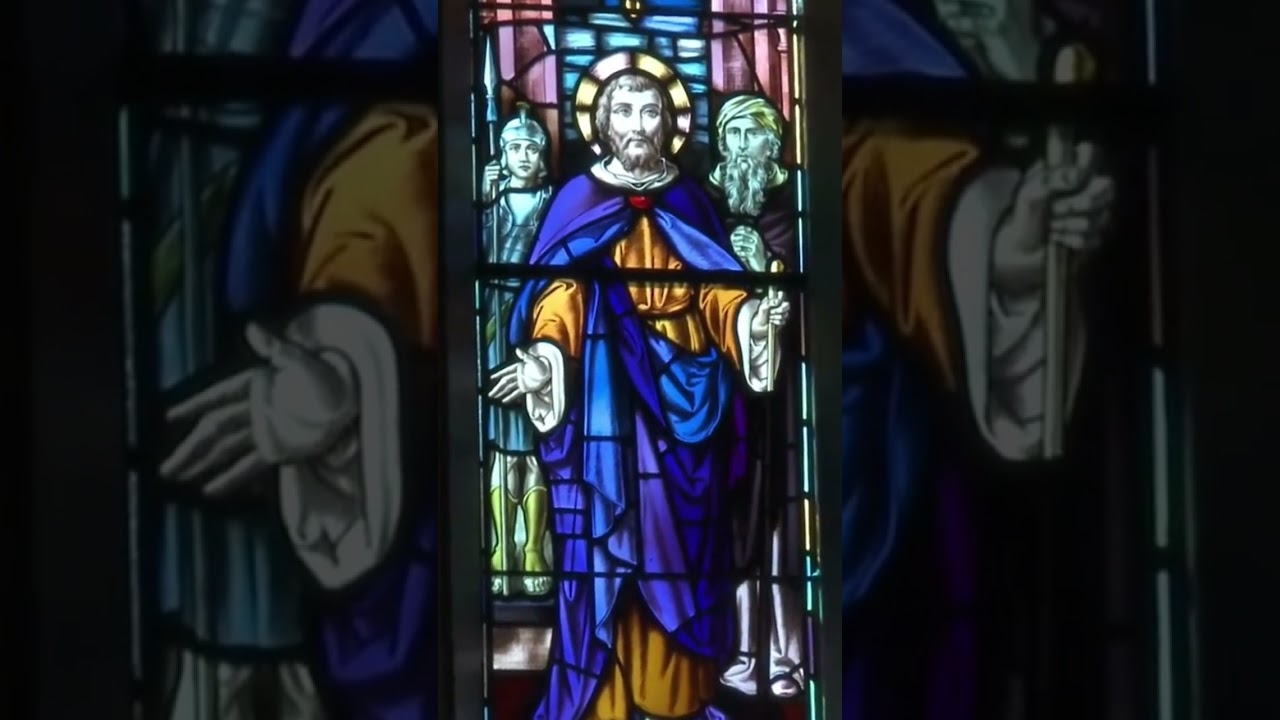 Stained Glass Tour of Canadian Memorial United Church #shorts