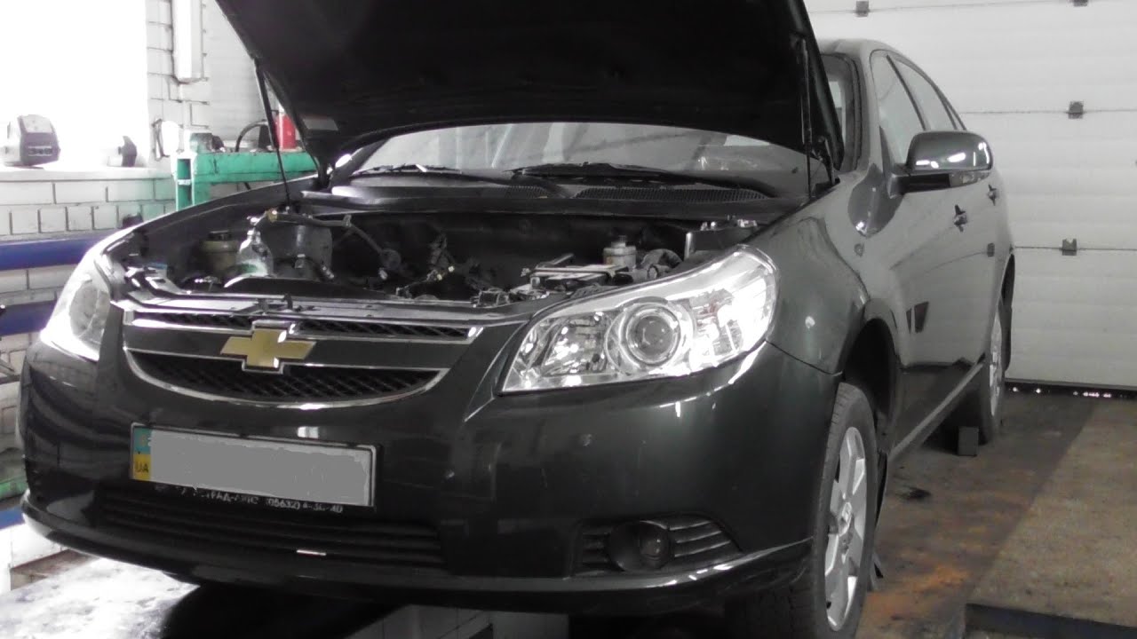 CHEVROLET Epica. ремонт гбц двигателя. некачественное топливо.