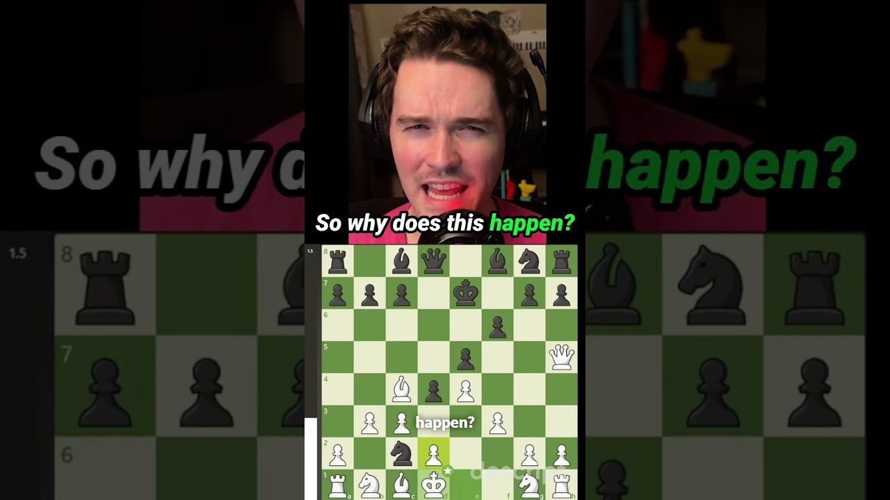 STOP Hanging Pieces in Chess! #ChessMistakes #EloTips