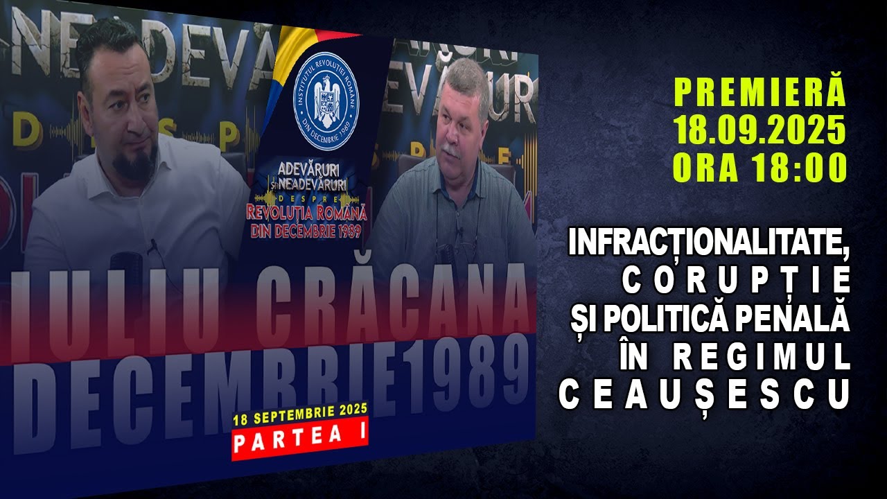 PROMO: INFRACȚIONALITATE, CORUPȚIE ȘI POLITICĂ PENALĂ ÎN REGIMUL CEAUȘESCU