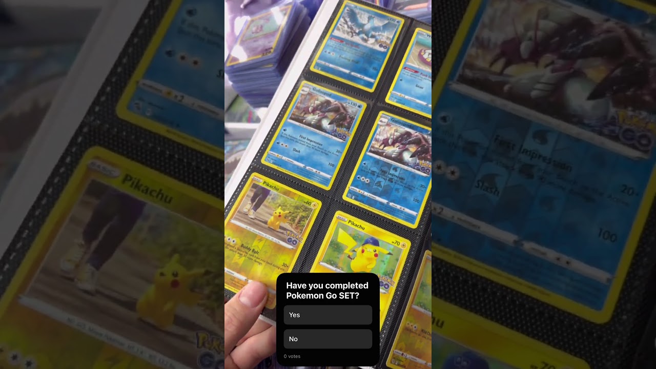 Pokémon Go Complete Set! Very slept on! 