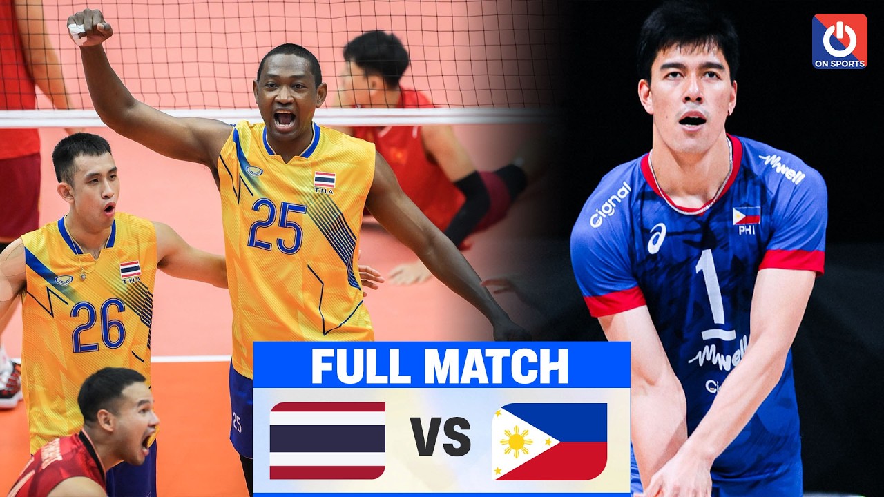 FULL HD | THAILAND vs. PHILIPPINES | Kissada Nilsawai vs. Bryan Bagunas - Đẳng cấp uot trình