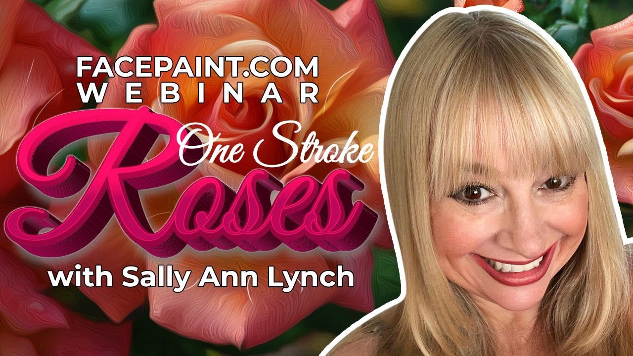 How to Create One Stroke Roses Webinar with Sally-Ann Lynch