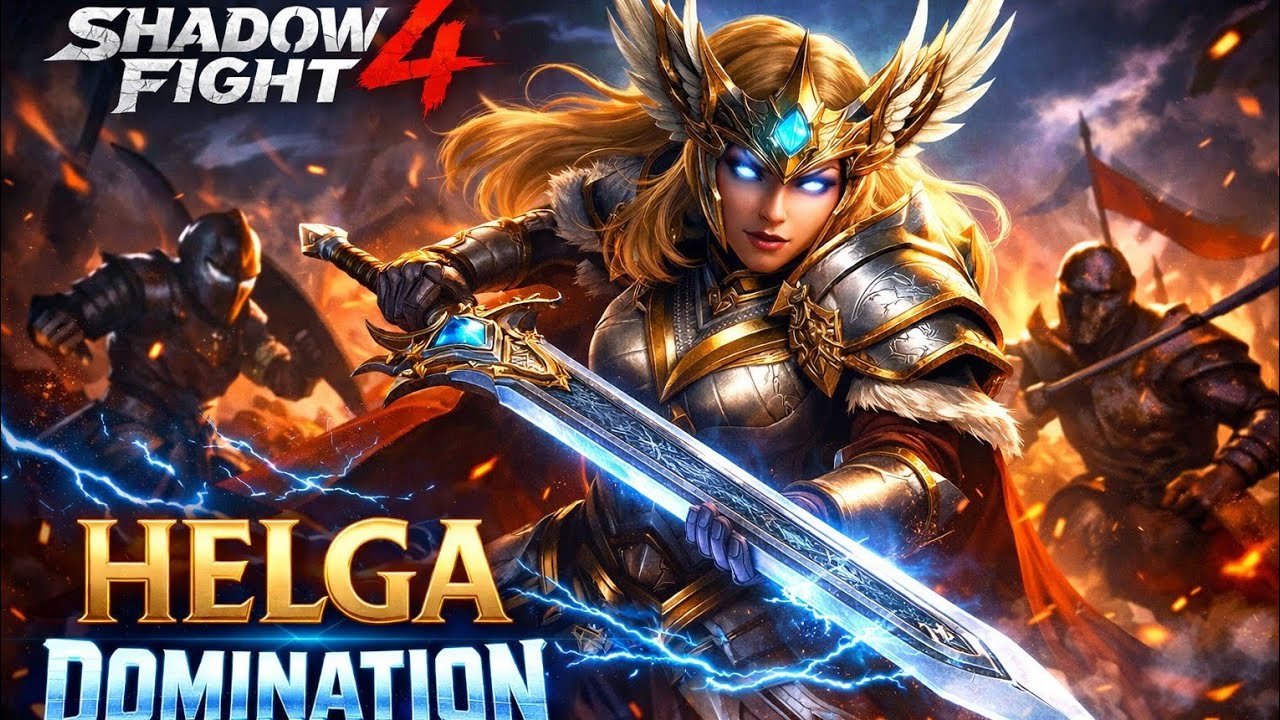 HELGA Domination 💥 | Shadow Fight 4 Brutal Gameplay