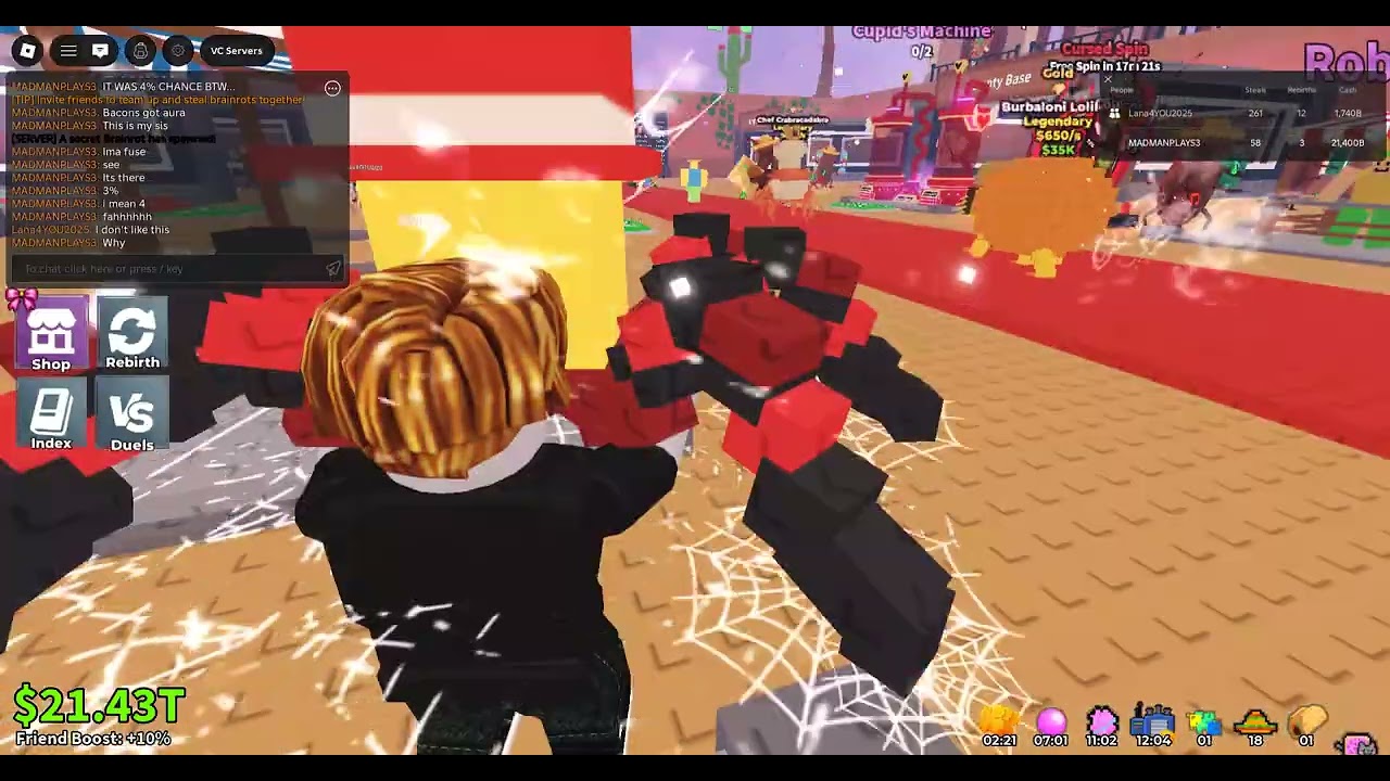 Playing admin abuse, I got another Bacuru and egguru...
