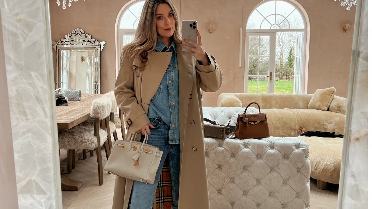 TWO ICONIC NEW LUXURY PIECES | THE BEST TRENCHES | HOW TO STYLE A TRENCH COAT MULTIPLE WAYS