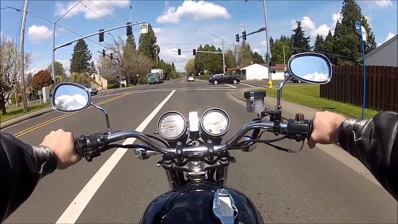 1979 XS 750 special GOPRO ride along
