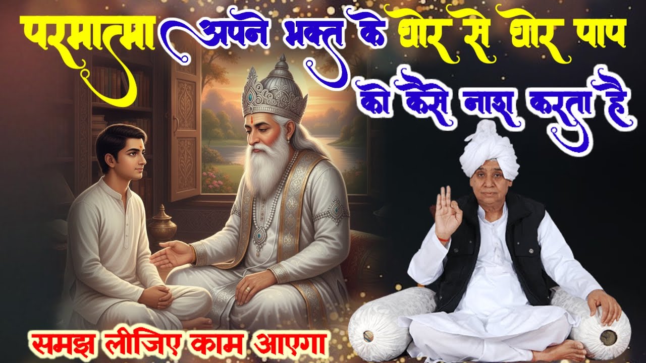 परमात्मा अपने भक्त के घोर से घोर पाप कैसे नष्ट करता है || Sant Rampal Ji Maharaj #santrampalji
