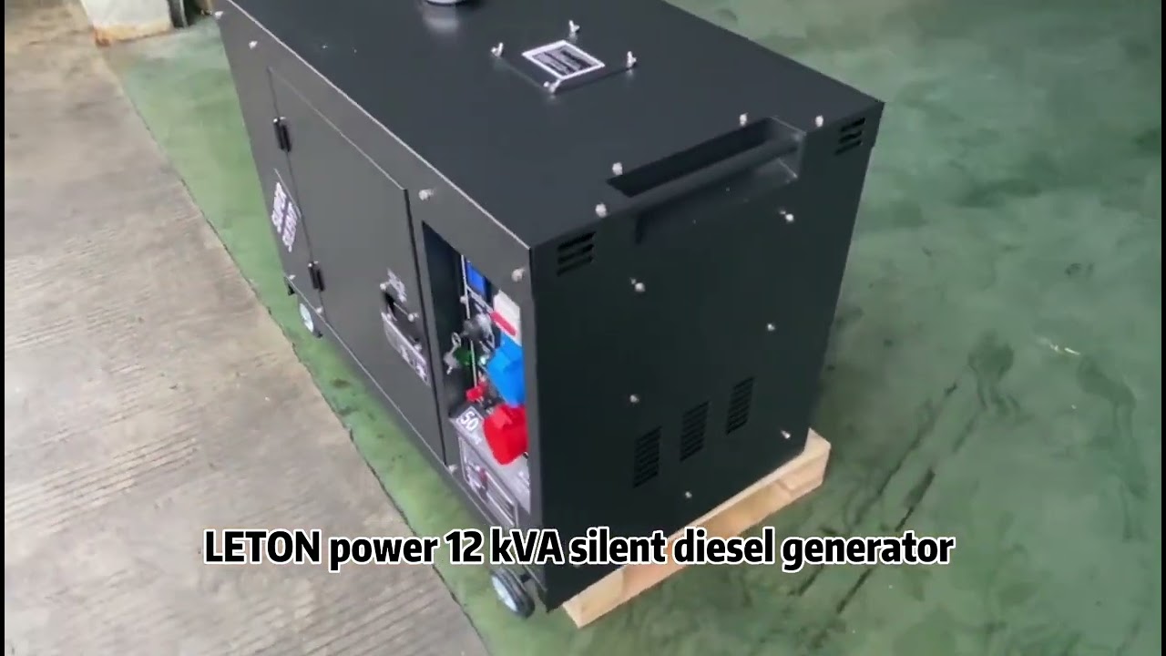 10kW 12kVA silent diesel generator set #dieselgenerator #silentgenerator #generatorset #standbypower