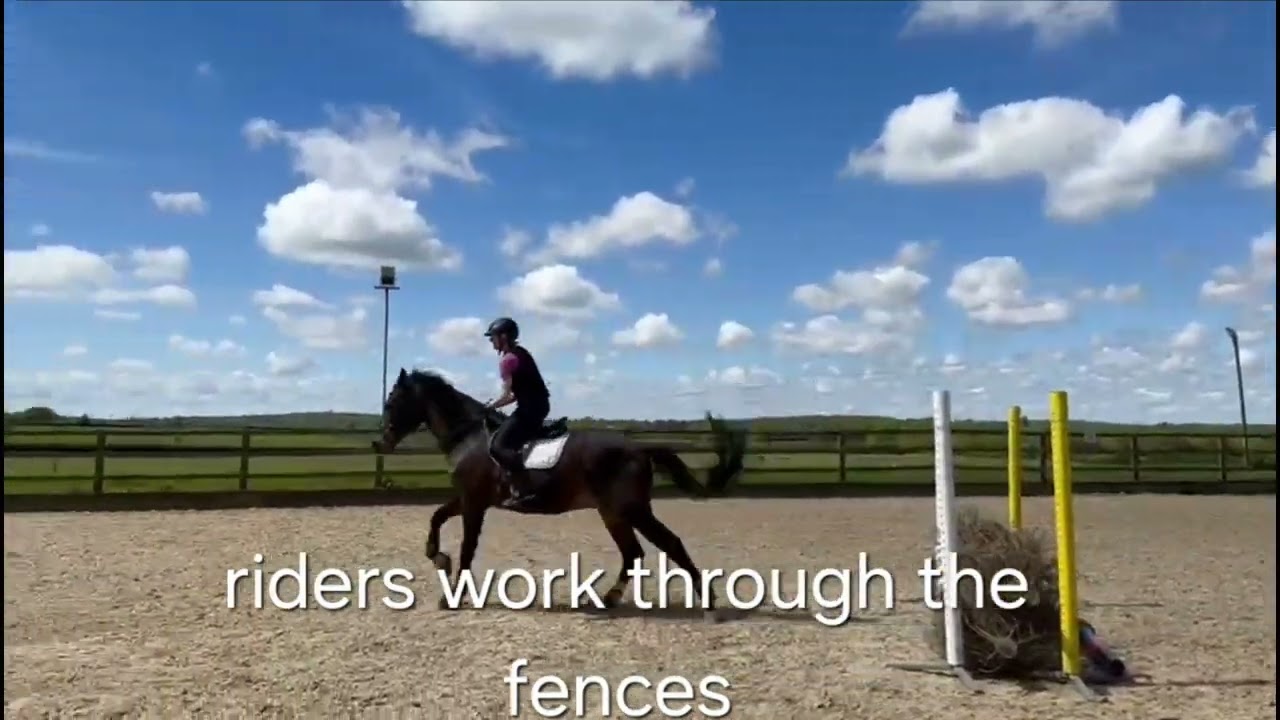 Jumping confidence clinic with Johanna McDonald