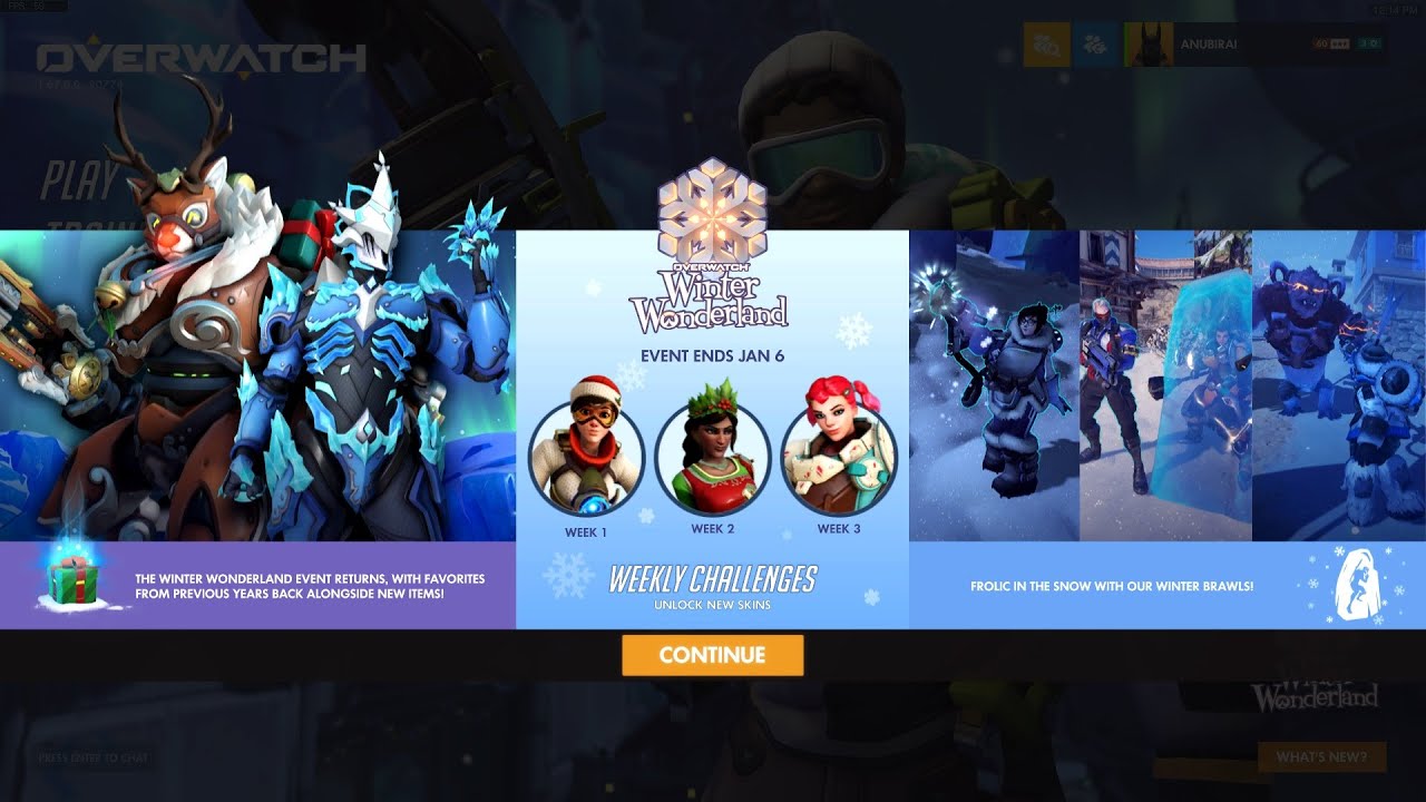 Overwatch Winter Wonderland 2021 EVERYTHING NEW