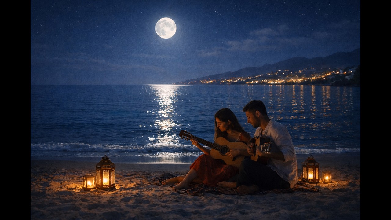 Andalusian Nights by the Sea 🌙 | Oud & Flamenco Fusion Instrumental