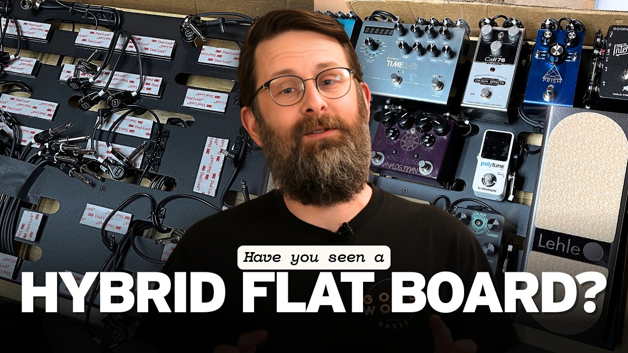 This Pedalboard Is The Best Of Angled And Flat