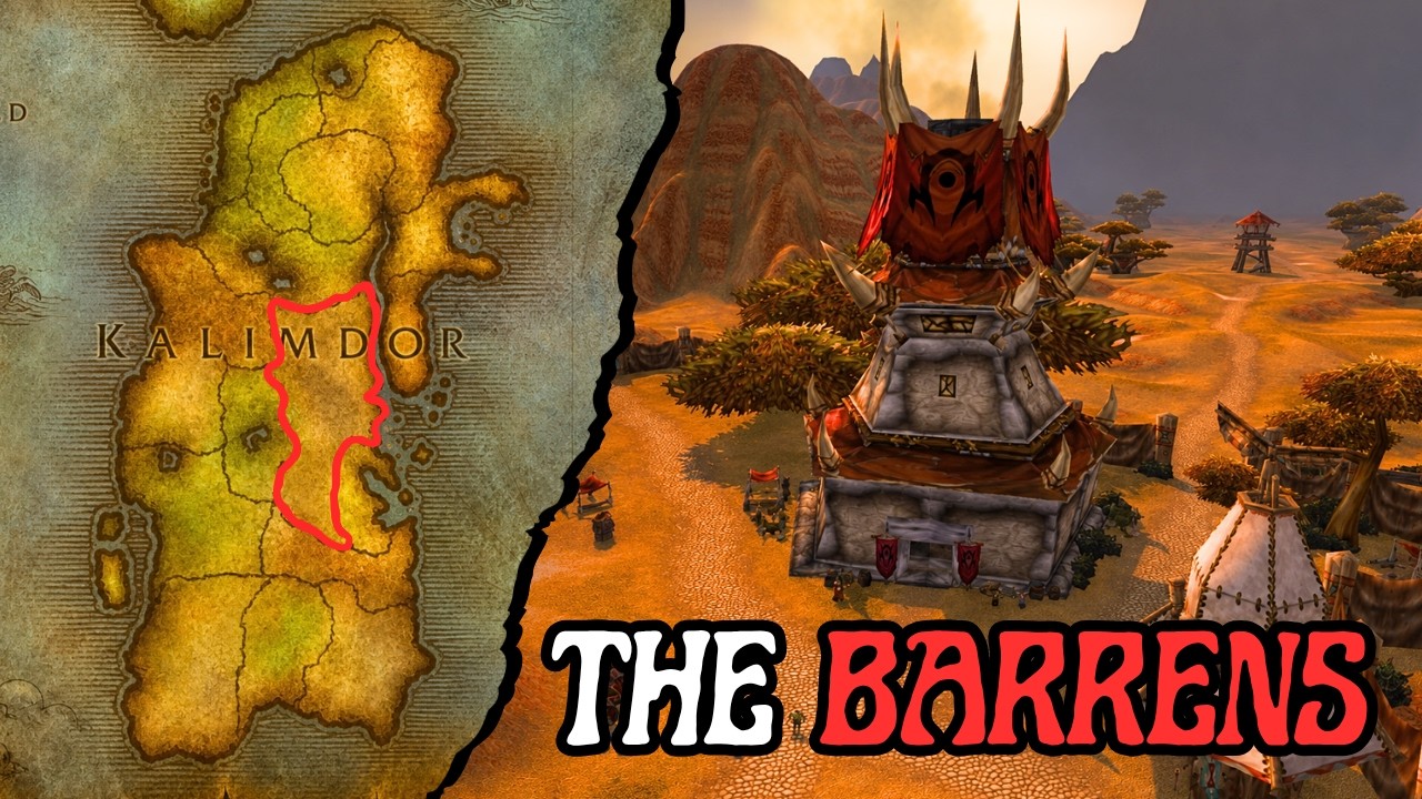 the barrens experience in classic wow was something else