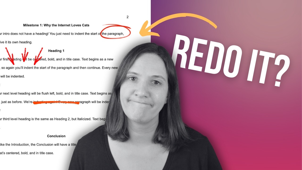 Bouncing Back After Tough Professor Feedback
