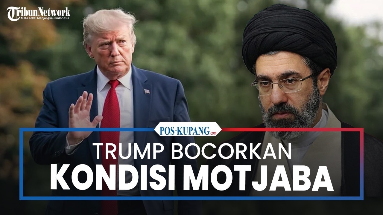 Trump Beri Bocoran Soal Kondisi Mojtaba Khamenei