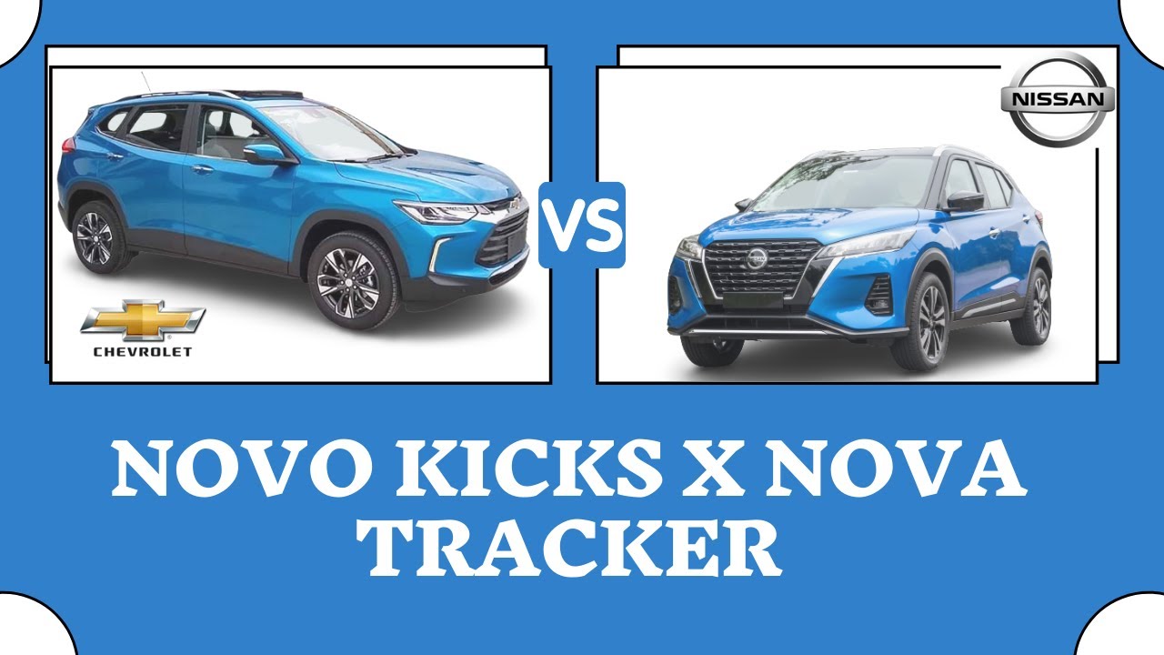 (Comparativo) Novo Nissan Kicks x Nova Chevrolet Tracker