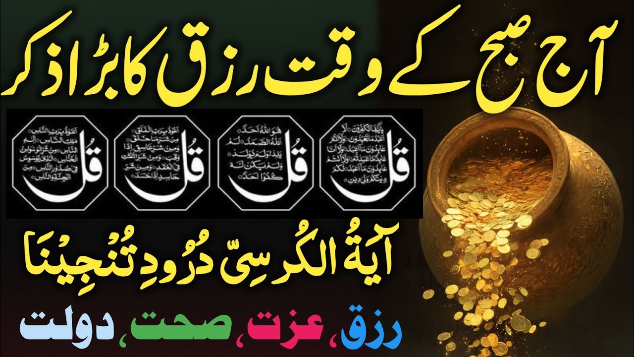 🛑22 Shaban Morning Wazifa AfterFAJAR Prayers | 4 Qul | Ayatul Kursi |Surah Baqarah | Darood Tanjeena