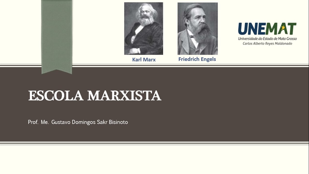 Aula 3 - Escola do Pensamento Marxista
