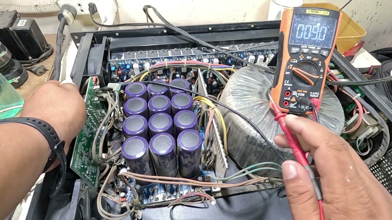 CRELL Power Amplifier nag PROTECT Madali Lang Ayusin