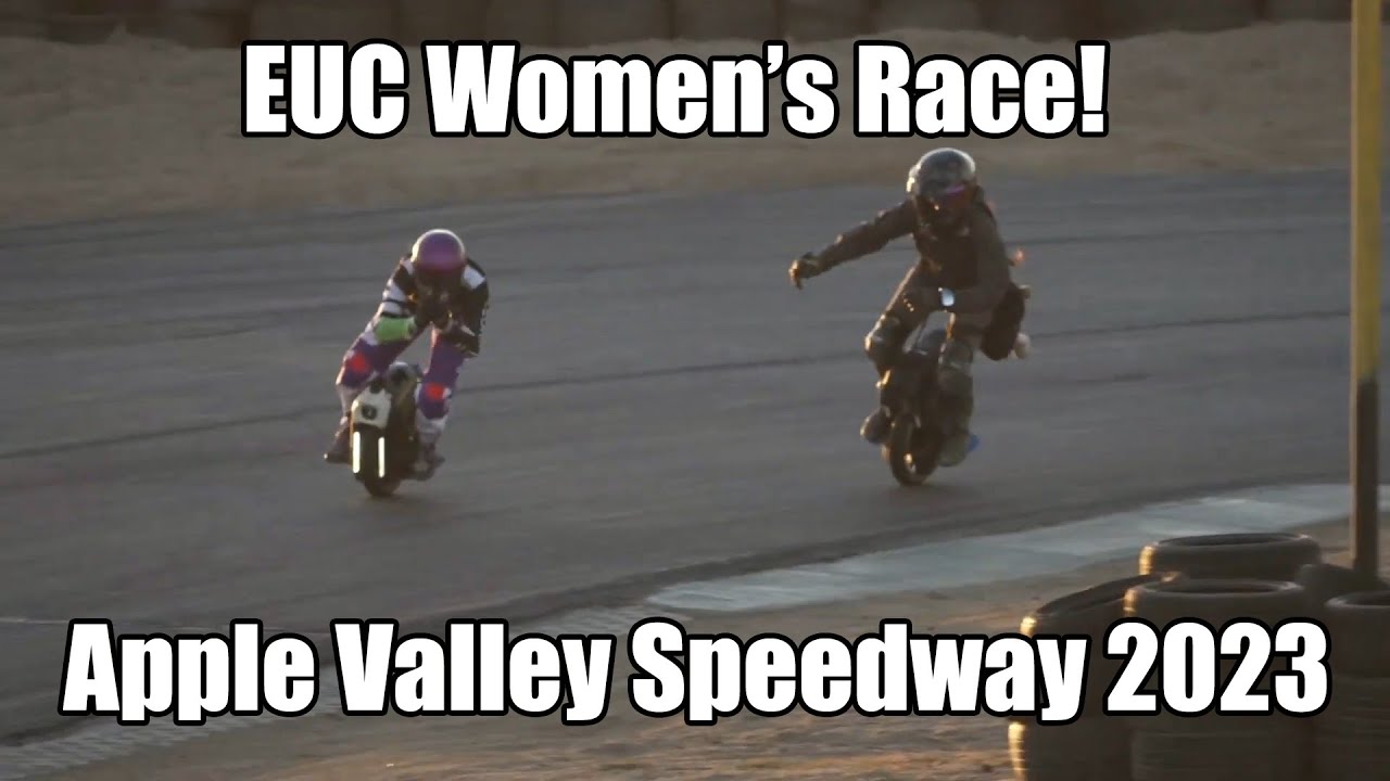 Electrifying Women's EUC Race at Apple Valley Speedway!